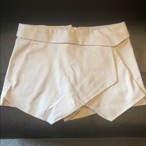 Zara Xs White Skort